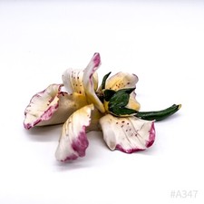 Vintage Capodimonte Porcellana Fiore Carlo Savastano Made in Italy | 11x12cm