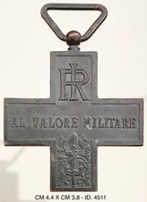 CROCE AL VALOR MILITARE REPUBBLICA ITALIANA PRODUTTORE REGIA ZECCA