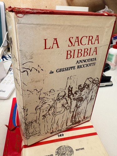 Sacra bibbia annotata - la,