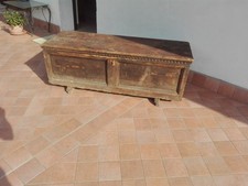cassapanca da restaurare   in