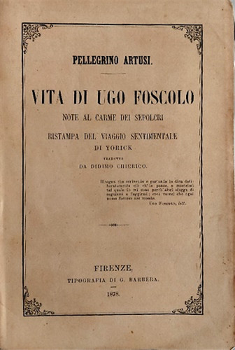 Artusi pellegrino vita - -, di