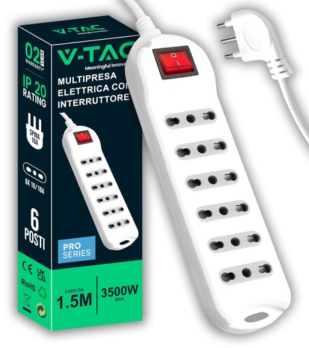 Tac multipresa elettrica - v,