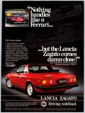1981 LANCIA ZAGATO AUTOMOBILE