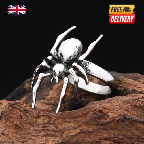 Anello vintage punk - vintage, spider