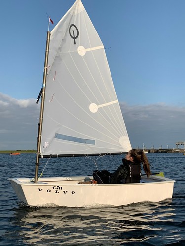 Optimist dinghy race - dinghy, di