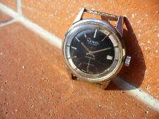 OROLOGIO DA POLSO VINTAGE REWEL acciaio tipo UNIVERSAL GENEVE POLEROUTER