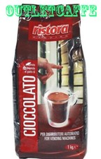 Busta Cioccolato 1 KG in Polvere Solubile Ristora per Distributori Cioccolatiere