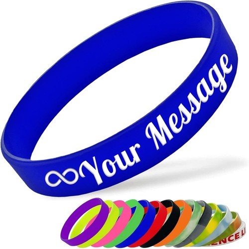 5pz bracciali gomma - bracciali,