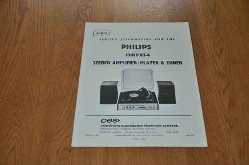 Philips 13rf834 stereo - 13rf834,
