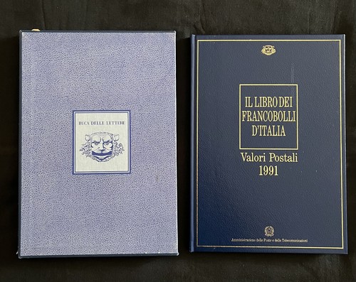 Libro francobolli italia 1991 - libro,