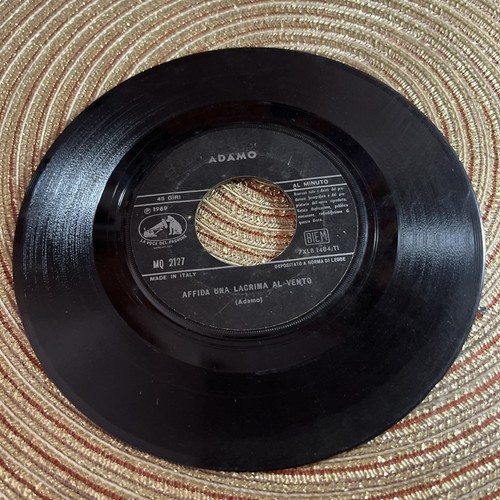 Disco vinile giri adamo - disco,