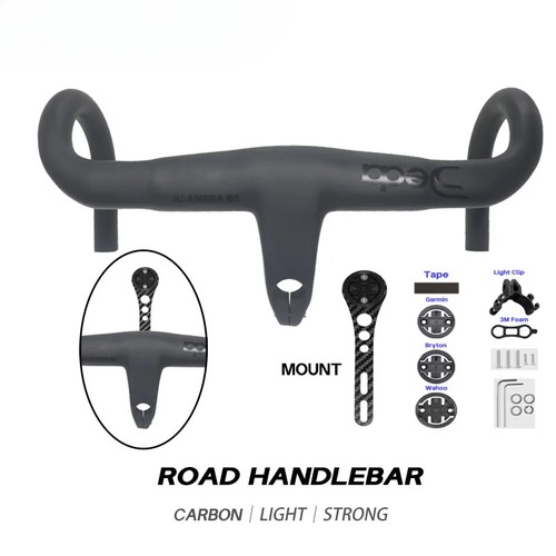 Manubrio bici carbonio 6mm - bici, 28,6mm