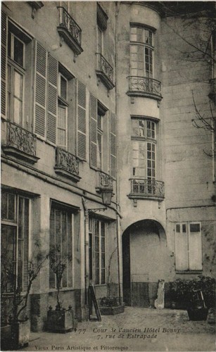 Cpa paris rue - 5e, 7,