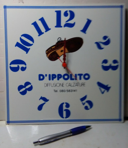 Orologio pubblicitario anni - , 70
