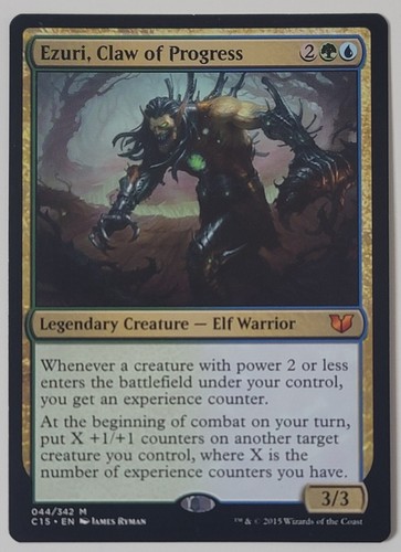 Scheda mtg ezuri comandante - scheda,