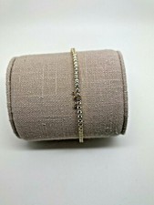 BRACCIALE TENNIS IN ORO GIALLO