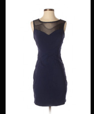 B.Darlin Blu Navy Vestito Taglia 5/6