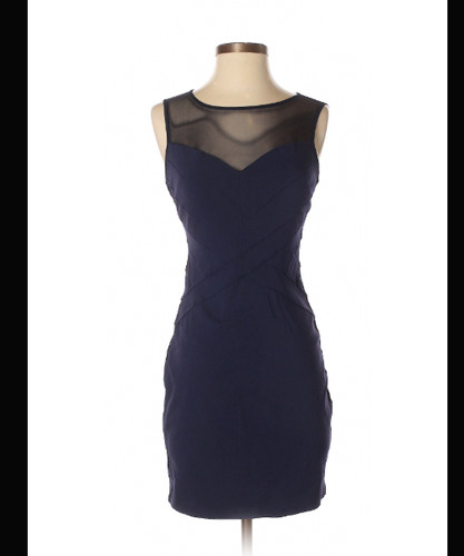 Darlin blu navy vestito - blu,