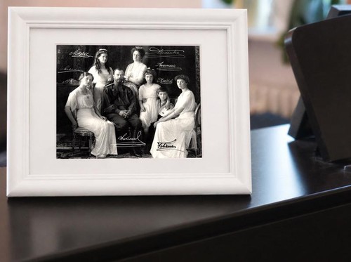 Autografo repro romanov - repro,