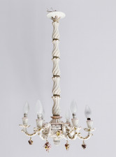 Lampadario in porcellana