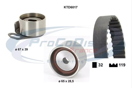 Kit cinghie dentate procodis - cinghie,