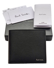 Nuovo portafoglio Paul Smith portafogli firma righe fodera portafoglio
