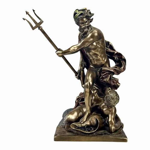 Statua statuina poseidone - statua, dio