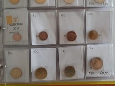 MONETE EURO VATICANO 2012