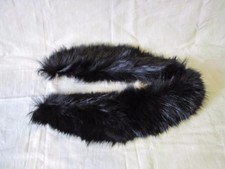 Stola in vero pelo di volpe, originale vintage anni '70, collo di pelliccia