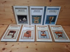 DOCUMENTI D'ANTIQUARIATO - 7 VOLUMI Istituto Geografico De Agostini Libri Arte