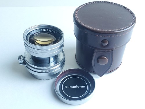 Leica leitz summicron 5cm - leica,