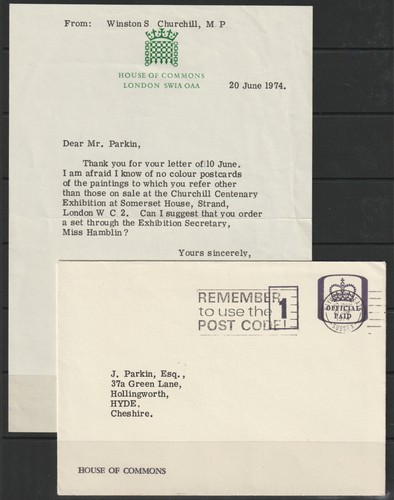 595 1974 lettera - 1974, originale