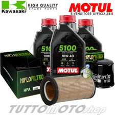Tagliando KAWASAKI ER-5 500 1997 1998 1999 / Kit Olio Motul 5100 + Filtri ER500