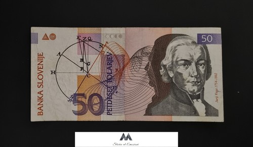 Banconota slovenia 1992 50 - banconota,