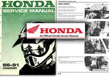 Honda cr250r manuale - honda,