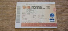 Biglietto AS Roma vs Liverpool FC Coppa Uefa 2001