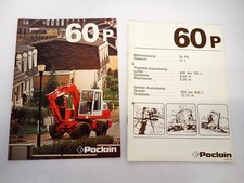 Brochure poclain 60p - poclain,