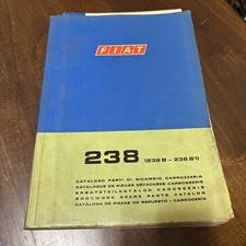 Fiat 238 B 238 B1 Catalogo Ricambi 1969