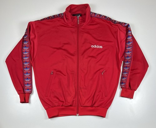 Felpa adidas vintage rossa - felpa,