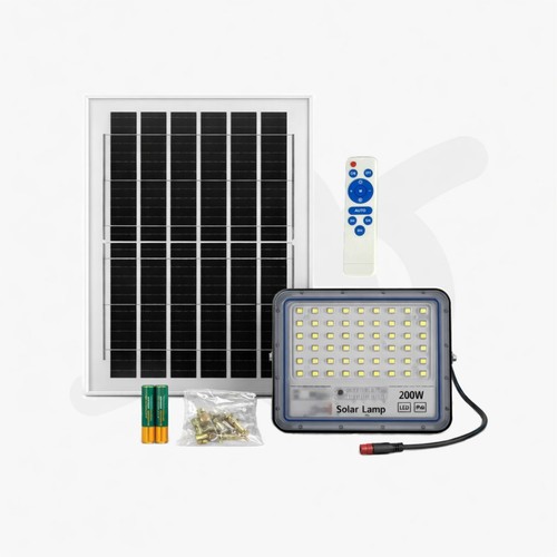 Faro solare led con il - solare, a