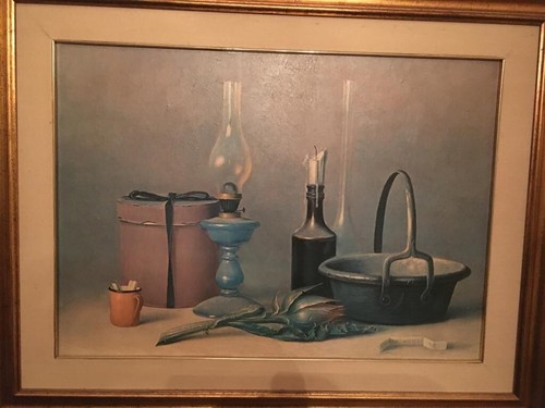 Quadro olio tela natura - olio, su