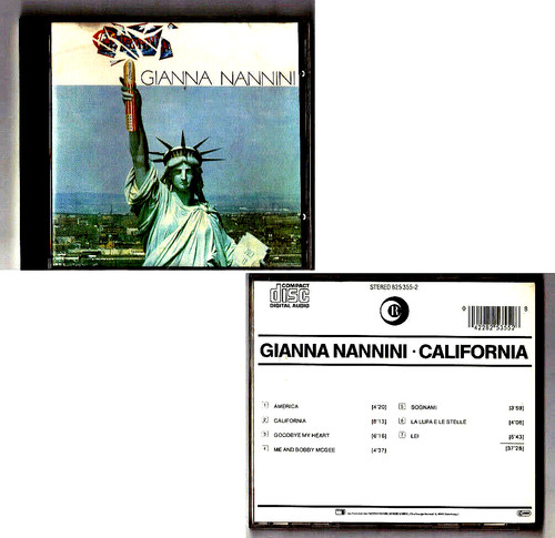Gianna nannini california - gianna, nannini=california=cd