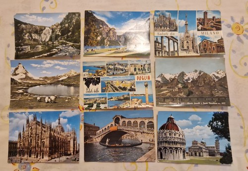 Cartoline colori viaggiate - 9,