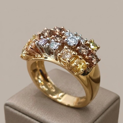 Anello donna fascia - , oro