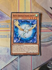 Yu-Gi-Oh! Bestia Cristallo Pegaso Zaffiro, SDCB, ITA yugioh