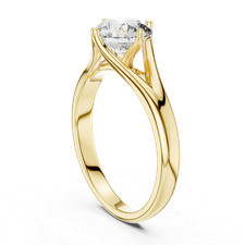 Anello Promessa Uomo Diamante