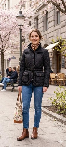 Giacca jeans donna voi nero - giacca,