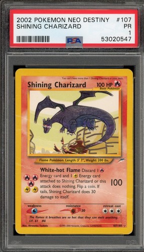 Pokemon shining charizard - pokemon, neo