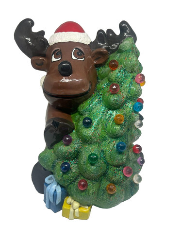Stampo ceramica alce albero - ceramica,