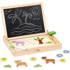 Lavagna Gioco In Legno 2in1